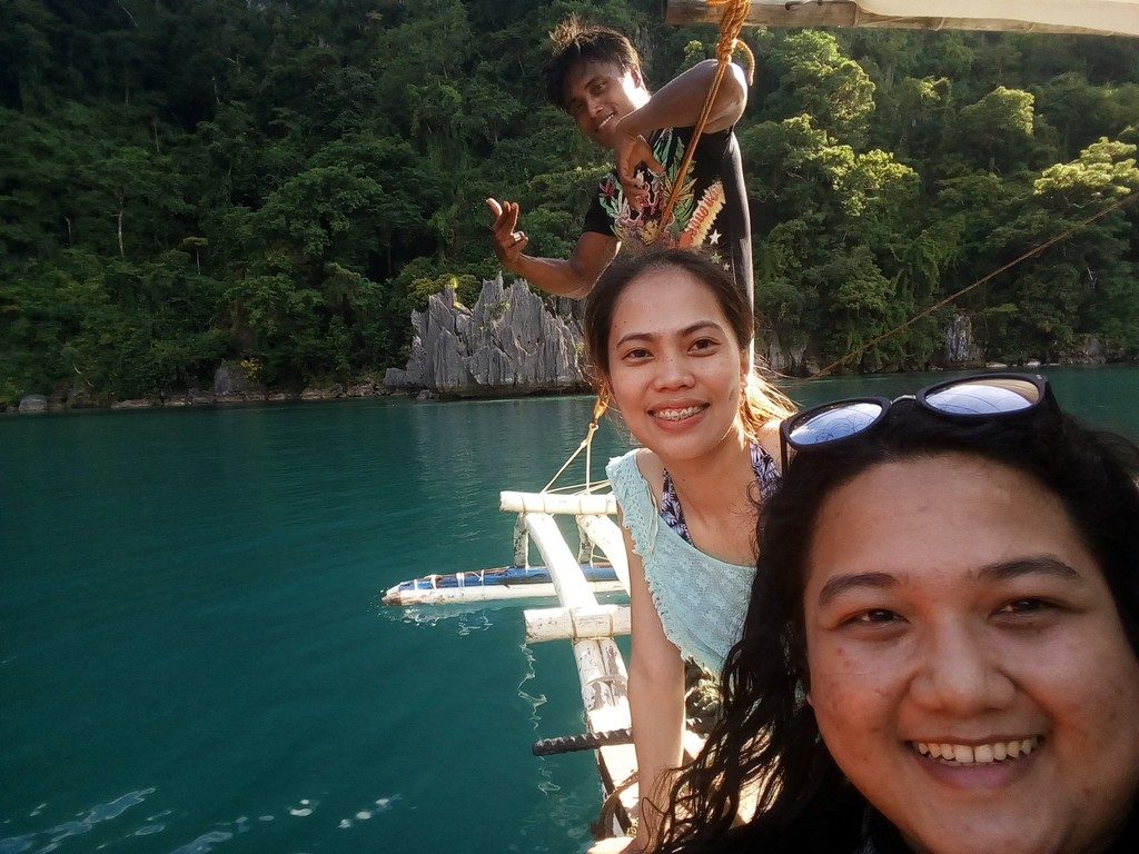 Nice tourist guides in Coron