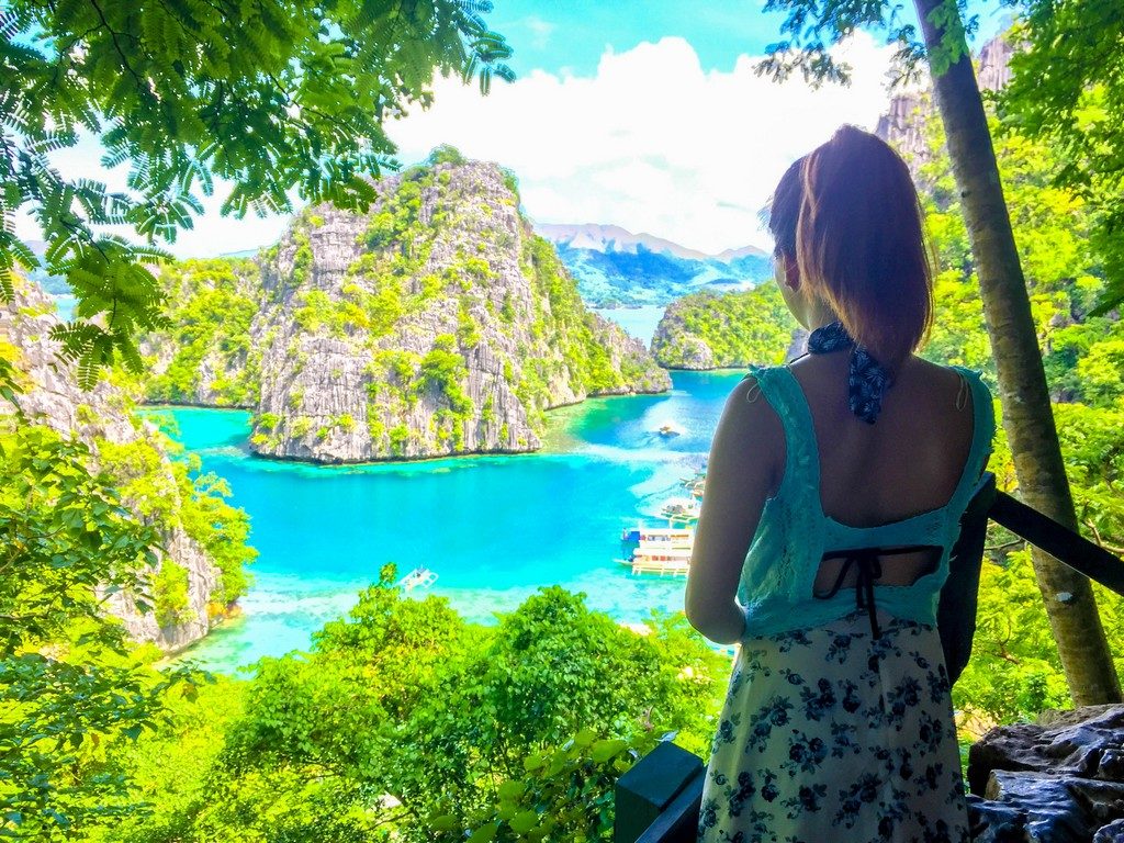 The breathtaking view of Coron