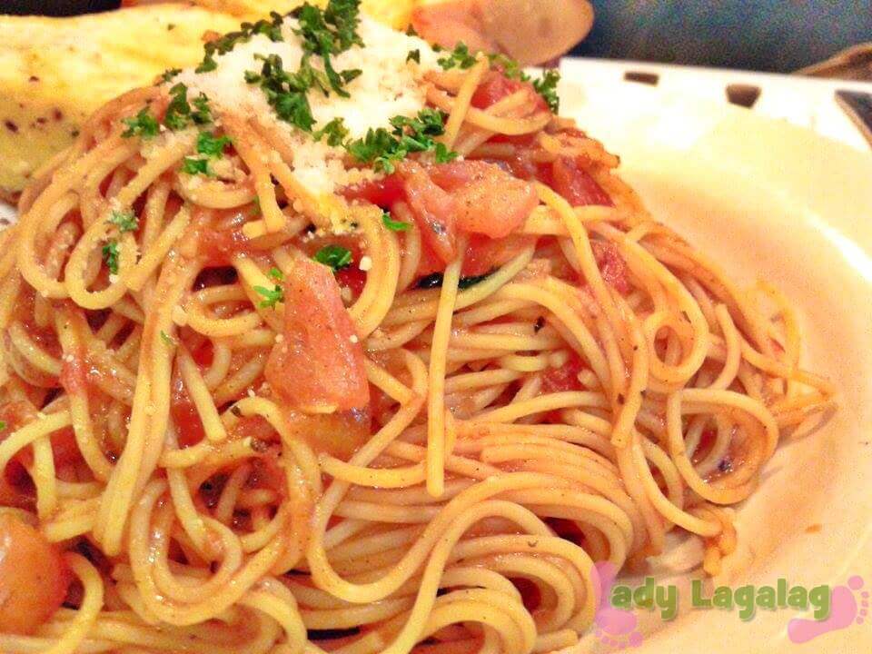 Pasta never goes wrong at this restaurant in SM North.
