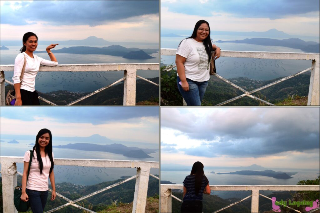 Taal Lake view restaurant in Tagaytay