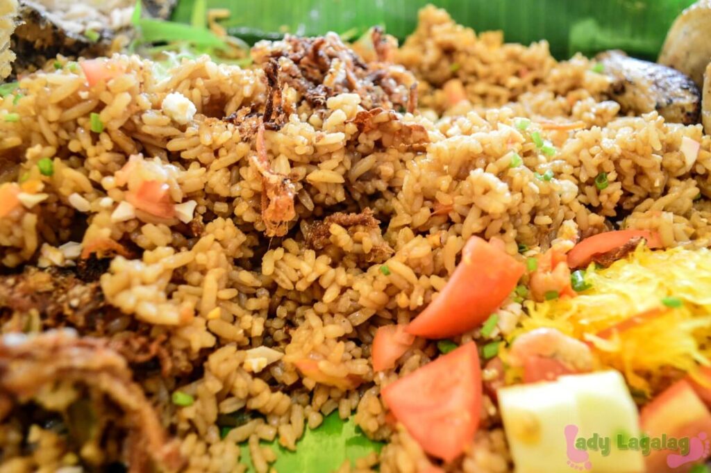 You can never go wrong at trying out this adobo rice from this restaurant in Glorietta