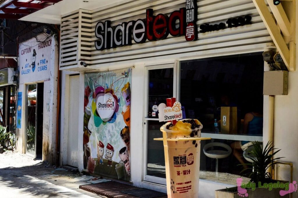 Sharetea is not just in Boracay but also available in Metro Manila