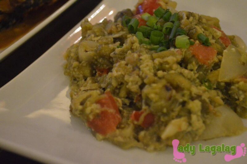 Poqui poqui in Grilla, a restaurant in MOA, is one of the best vegetables to try!