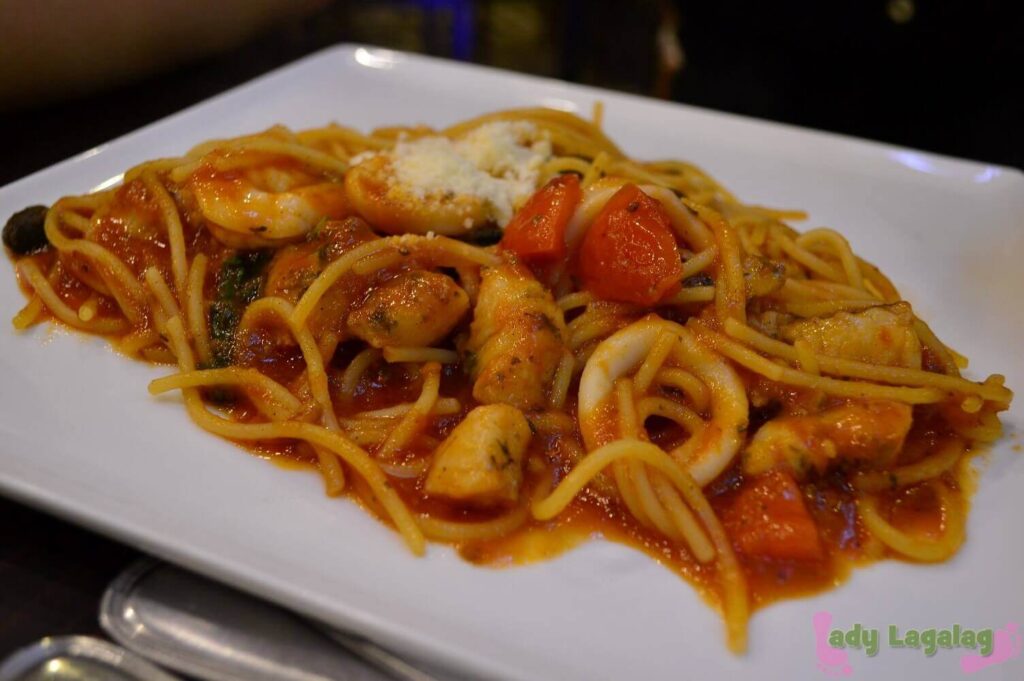 Delicius Seafood Marinara in Il Padrino, a restaurant in Ayala Fairview Terraces 