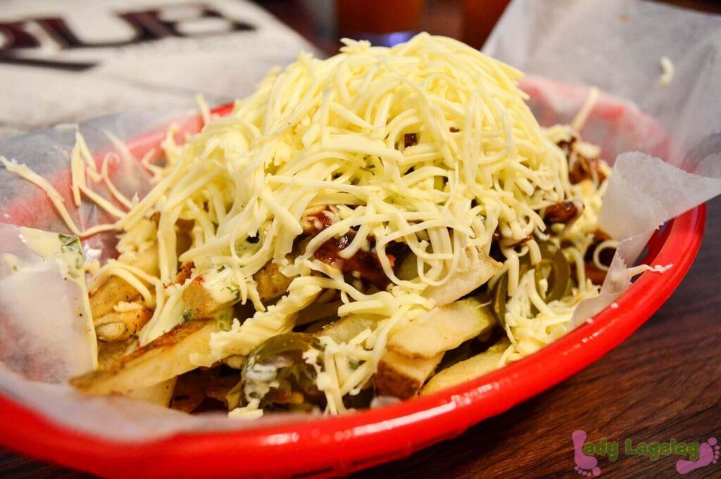 Here’s Rub’s Ultimate Fries to prepare yourself for what’s in store here at this restaurant in Tomas Morato