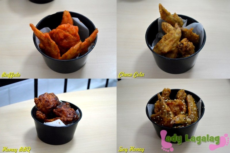 A lot of chicken wings flavors to choose from this affordable restaurant in Makati