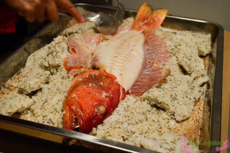 Who else could not resist to try this giant fish at this restaurant in Greenbelt?