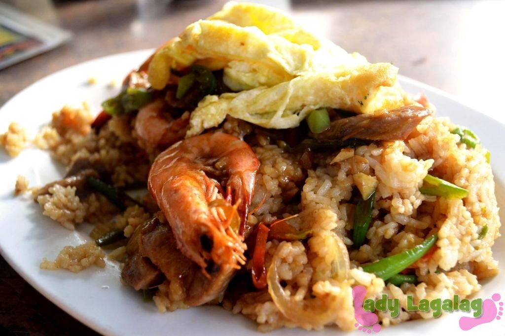 A hefty rice dish served from the restaurant in Mindanao Avenue