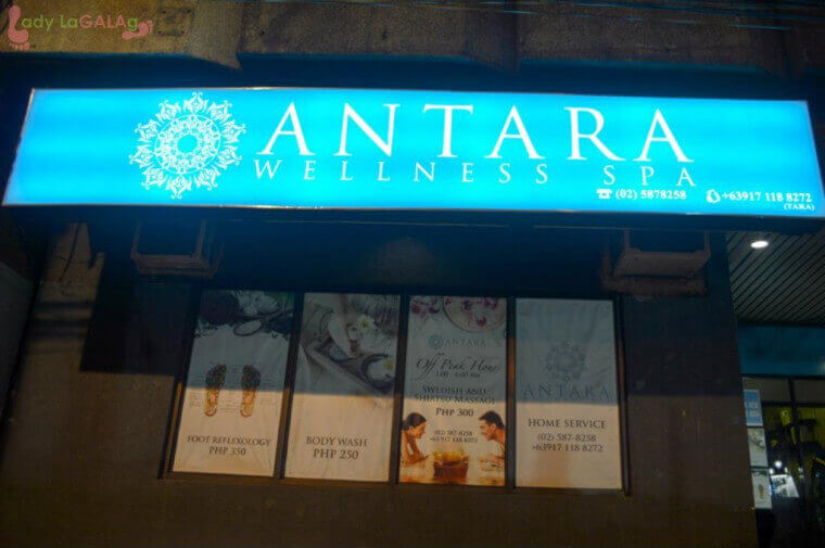 spa in Manila store front