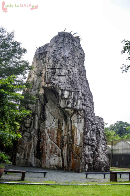 a resort in Batangas that has rock climbing facility