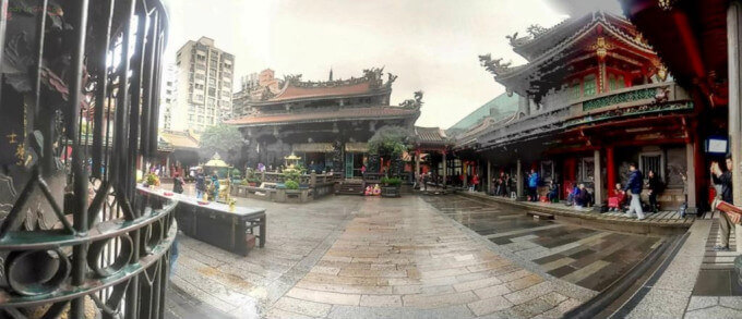 Longshan Temple is an attraction in Taiwan where you will get to witness how the locals pray.