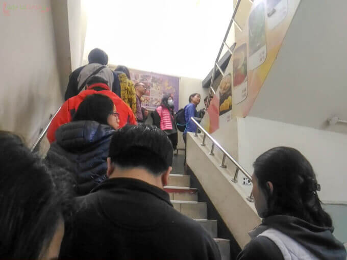 the long lines for this restaurant in Taipei