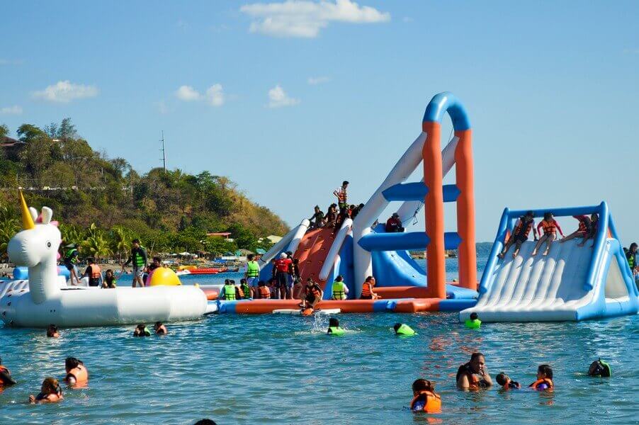 Inflatable Island Slide