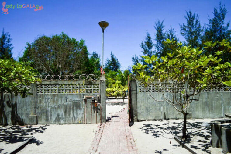 This resort in Zambales is far from the beach front so expect long walk from the park.