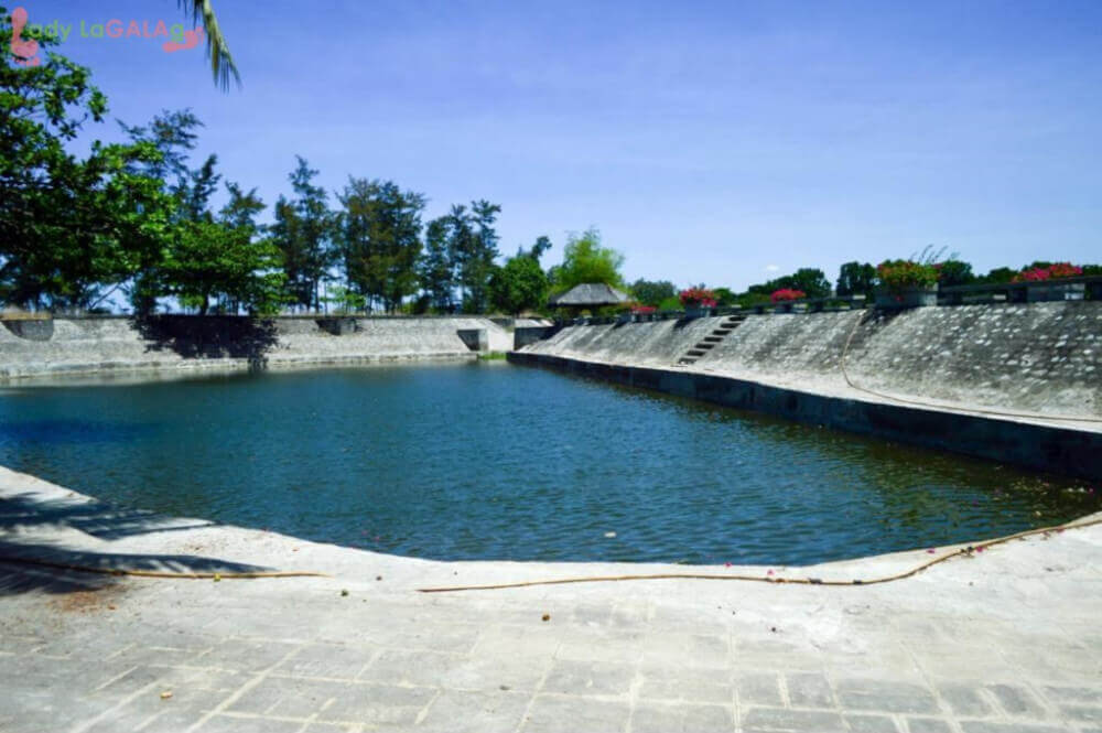 A lagoon in Montecruz Beach Resort
