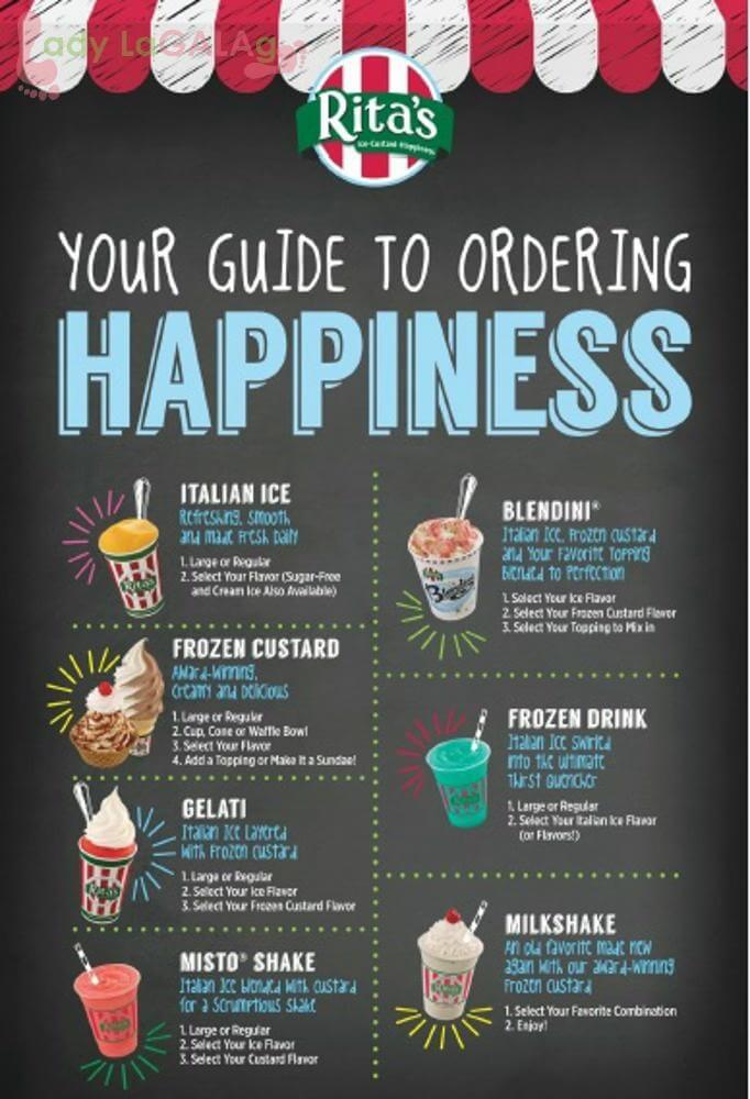 The guide to happiness in ordering this desert in MOA