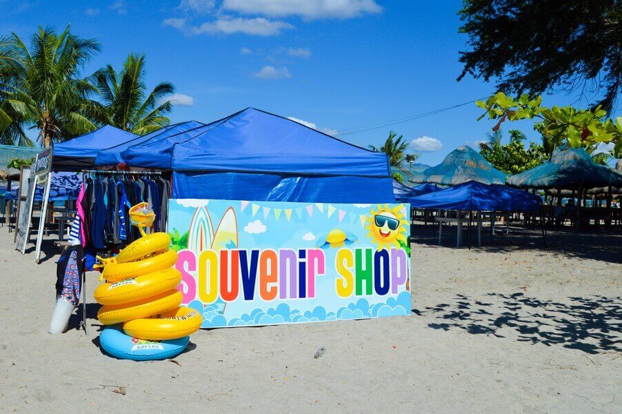 souvenir shop in Samba Bluewater Resort