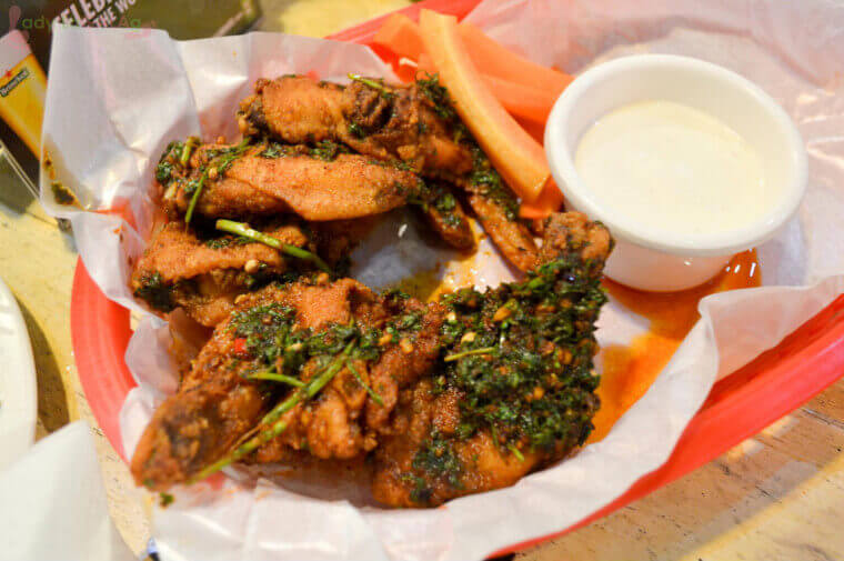 Craving for chicken wings but want to try different flavor? Here’s Moroccan Chermoula from one of the restaurants in Makati