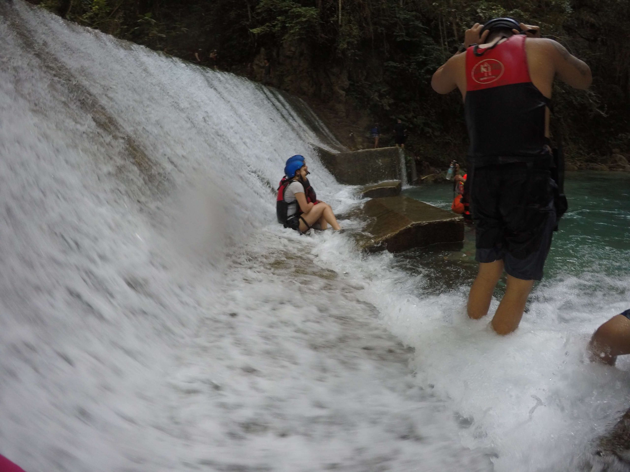 Badian Canyoneering Cebu falls