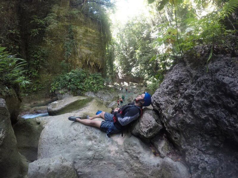 moalboal cebu - chilling or canyoneering?